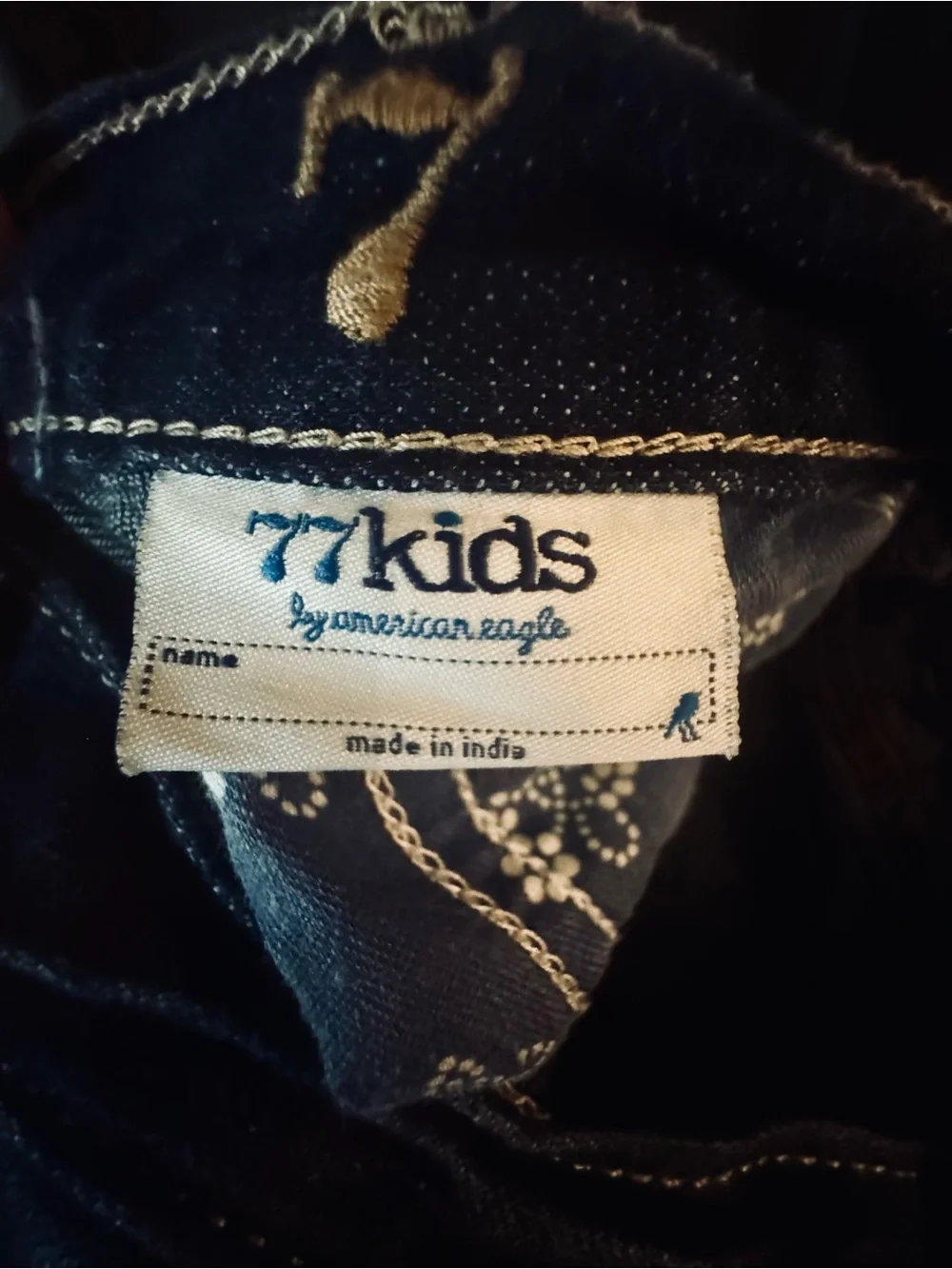 Vintage 77 Kids flare jeans size 7